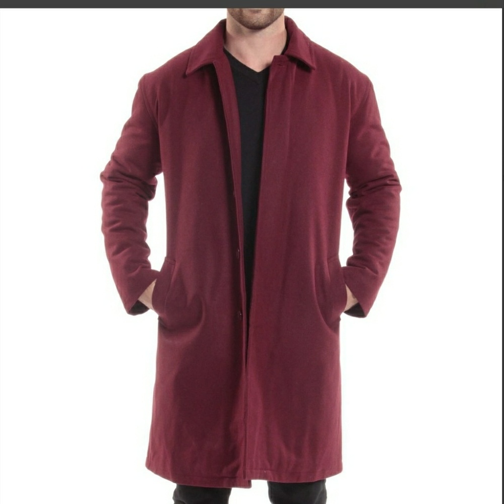 Alpine Swiss Zach Mens Wool Trench